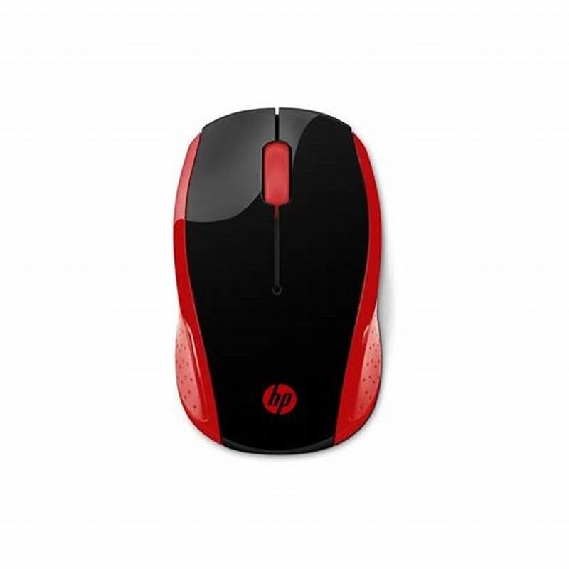 Hp 200 Emprs Red Wireless Mouse