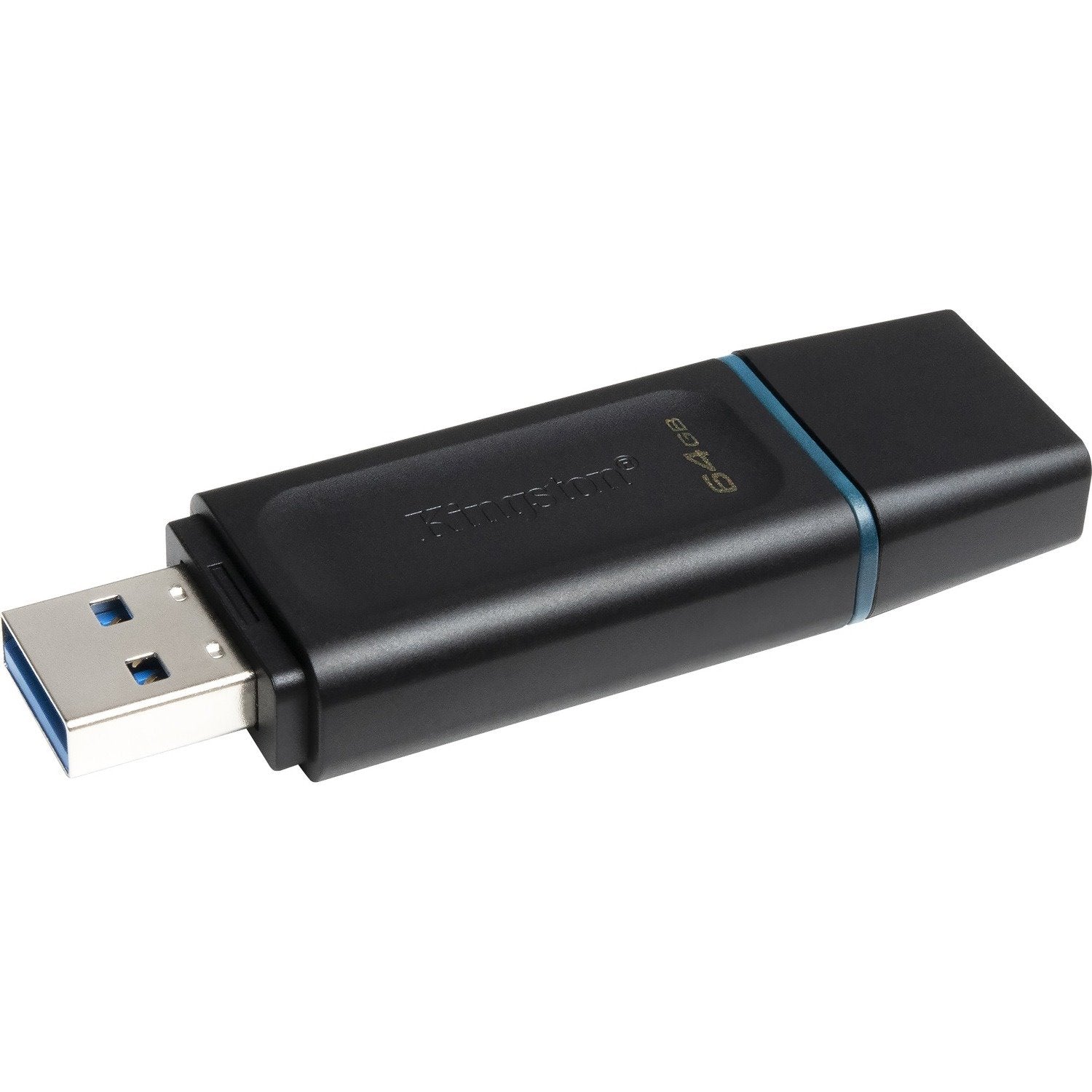 DTX/64GB/Kingston 64GB USB3.2 Gen 1 DataTraveler Exodia (Black + Teal) DataTraveler / Black / 64GB