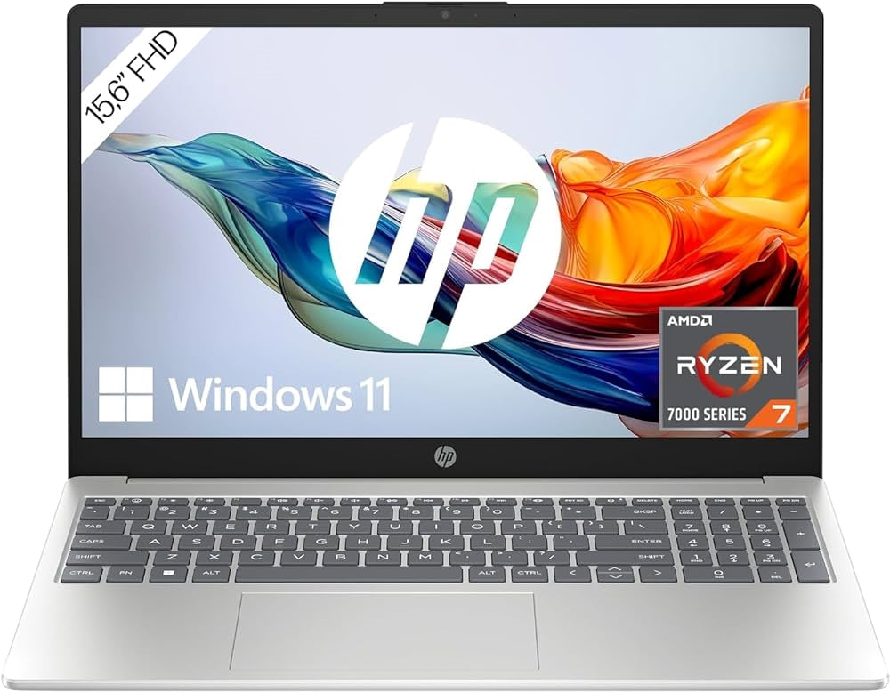 Hp Pavilionryzen 7-7730U16Gb Ddr4 512Gb Pcie Amd RadeonNatural Silver15.6 Fhd Win11