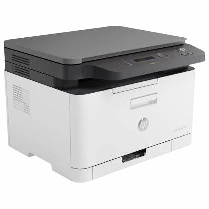 HP Printer & Scanner Color Laser Mfp, White HP Printer & Scanner Color Laser Mfp, White