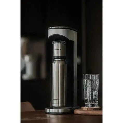 Drink Mate Lux Sparkling Water & Soda Machine, 0.7Lit, Stainless Steel Drink Mate Lux Sparkling Water & Soda Machine, 0.7Lit, Stainless Steel