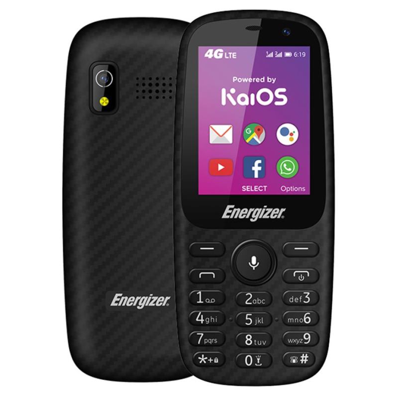 Energizer Mobile Phone Dual sim 4G ,Black