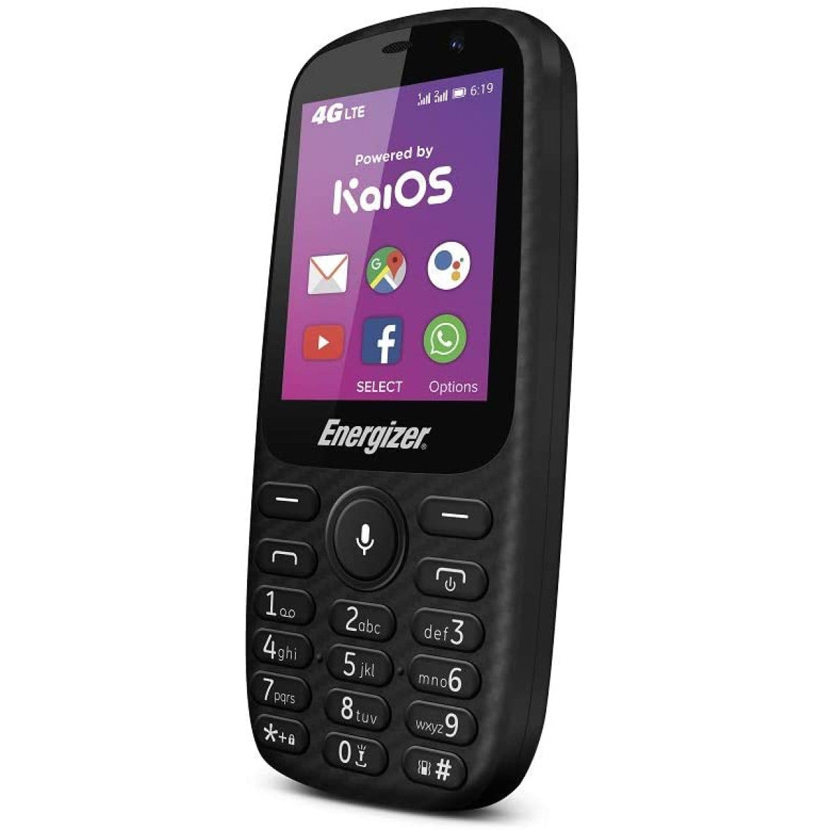 Energizer Mobile Phone Dual sim 4G ,Black