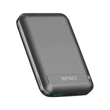 Wiwu Snap Cube Magnetic Wireless Charging 10000 Mah Power Bank - Black