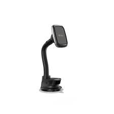 CH018/WIWU MAGNETIC FLEXIBLE SPIRAL SUCTION CUP DESIGN CAR PHONE HOLDER HOLDER / Black / N/A