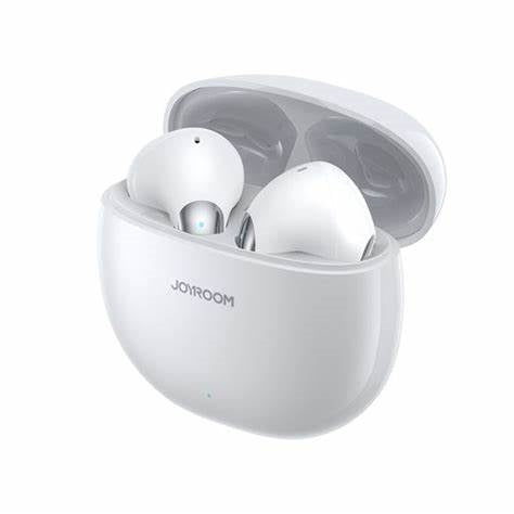 JR- PB1 WIT/JOYROOM TRUE WIRELESS DUAL-MIC ENC EARPHONES WHITE Earphone / White / WIRELESS