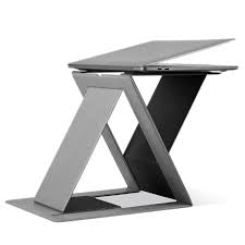 Moft Z Invisible Thin Sit Stand Desk Stand Ms015-1-Gygy-01 Grey