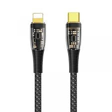 TM01-BLK/WIWU 20W  TYPE-C TO IOS FAST CHARGING & DATA CABLE BLACK Fast Charging / Black / N/A