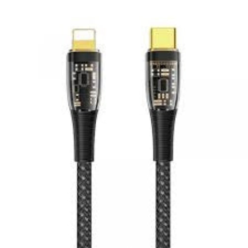 TM01-BLK/WIWU 20W  TYPE-C TO IOS FAST CHARGING & DATA CABLE BLACK Fast Charging / Black / N/A