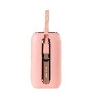 JR-L012-pink/Joyroom JR-L012 mini powerbank 10000mAh  22.5W with 2 built-in USB C and Lightning cabl Power Bank / Pink / N/A