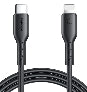 SA26-CL3/JOYROOM A26 TYPE C TO LIGHTNING FAST CHARGING DATA CABLE 30W 1M Fast Charging / Black / N/A