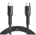 SA26-CC3/JOYROOM A26 TYPE C TO C FAST CHARGING Fast Charging / Black / N/A