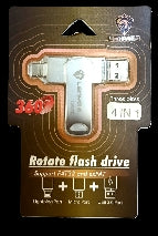 Lenyes Rotate Flash 4 In 1 128Gb