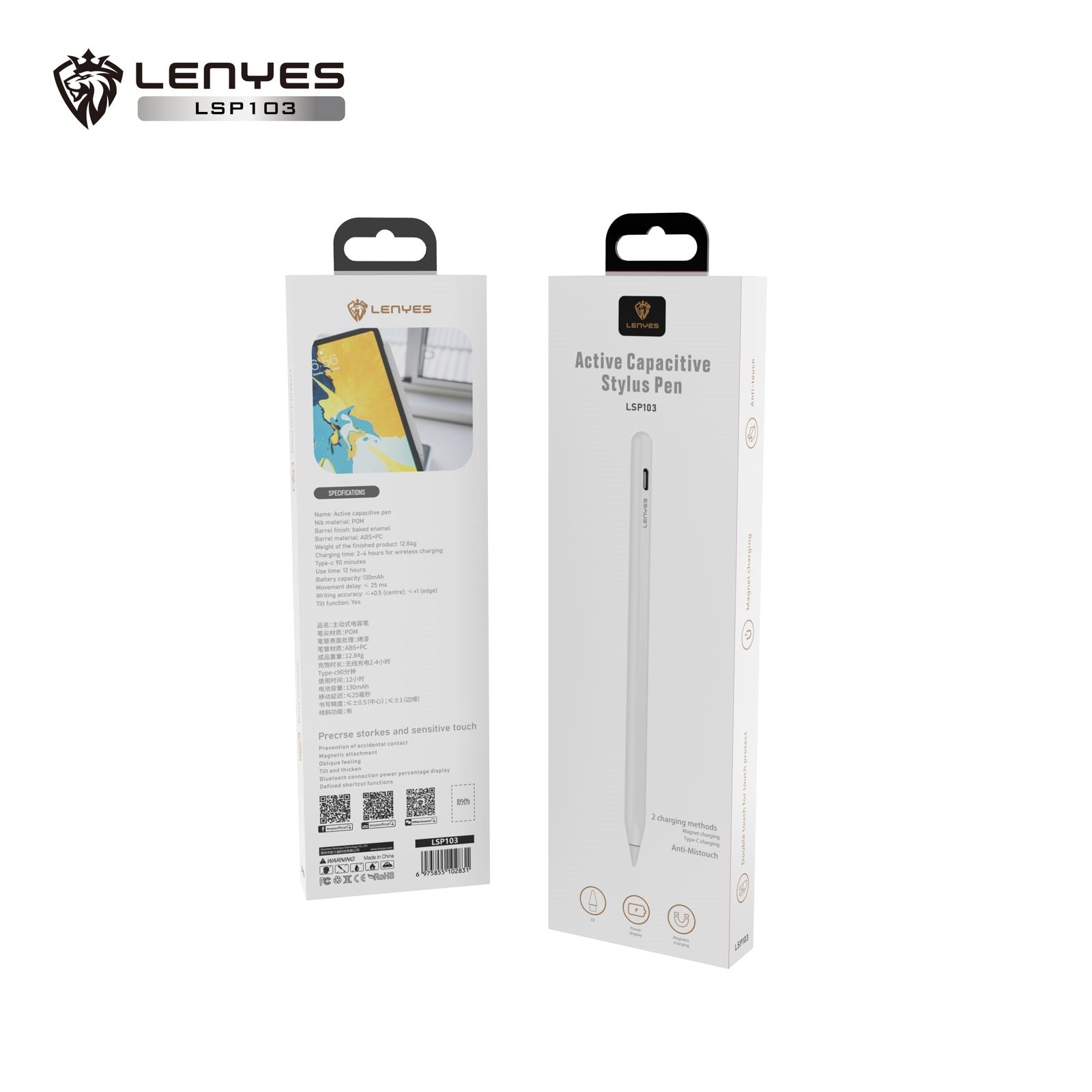 Lenyes Lsp103 Active Capactive Stylus Pen