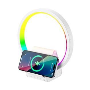 Wi-W021/WIWU 15W WIRELESS CHARGER WITH BLUETOOTH SPEAKER AND MULTIFUNCTIONAL DESK LAMP  1.2 METER