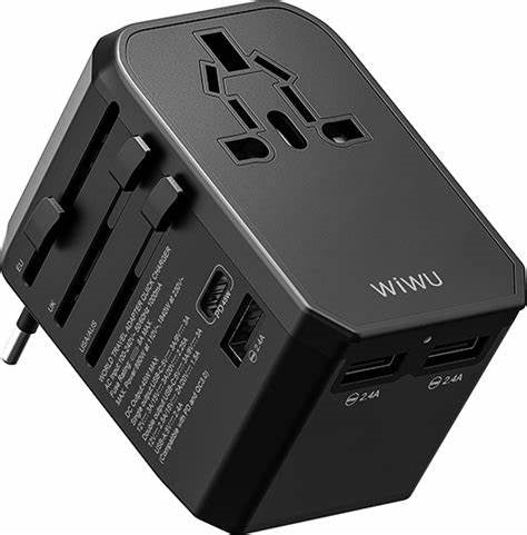 Wiwu 4 In 1 Universal Plug Adapter