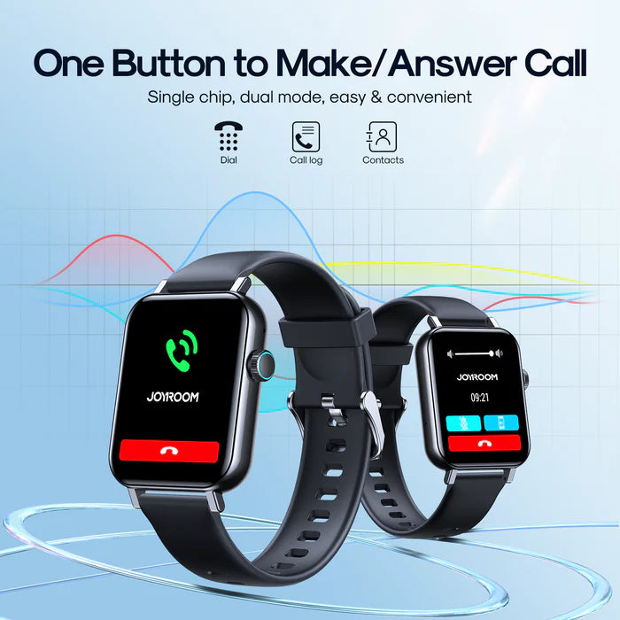 Joyroom Smart Watch, Answer & Make Call, Graphite Black