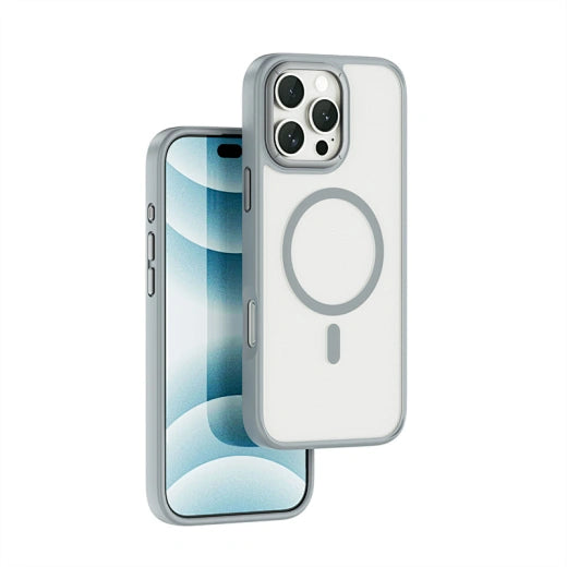 Wiwu Cover For iPhone16 Pro, Titanium Aluminium