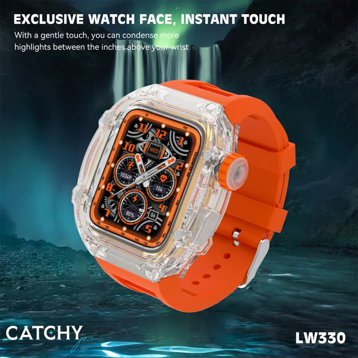 Lenyes Smart Watch 2 In 1, White Lenyes Smart Watch 2 In 1, White