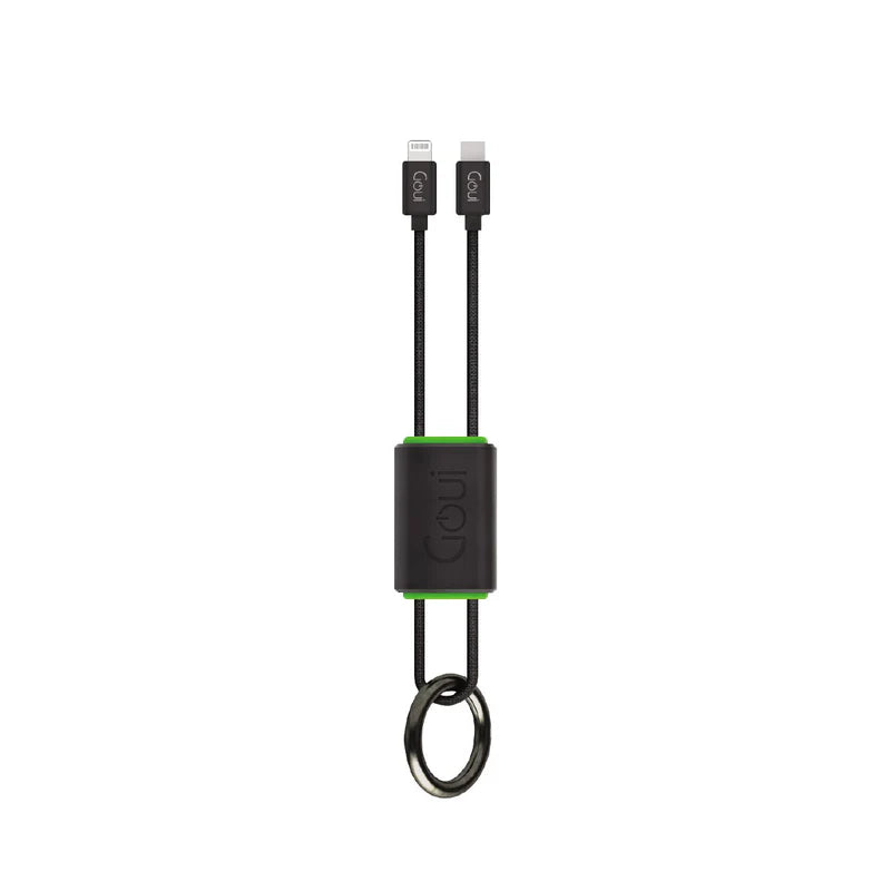 Goui Lock Lightning Cable USB C to Lightning, Black Goui Lock Lightning Cable USB C to Lightning, Black