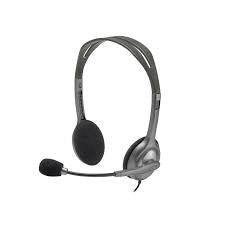 H-110/LOGITECH HEADSET H-110 HEADPHONE / Black / Wired