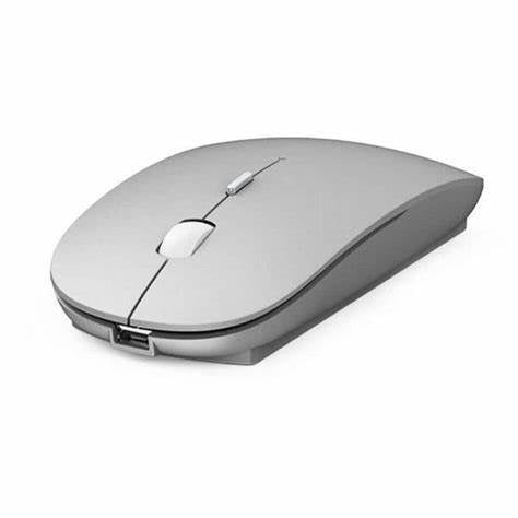 Wimic Lite WM102/WIWU WIMICE WM102 LITE 2.4G WIRELESS MOUSE - SILVER MOUSE / Black / WIRELESS