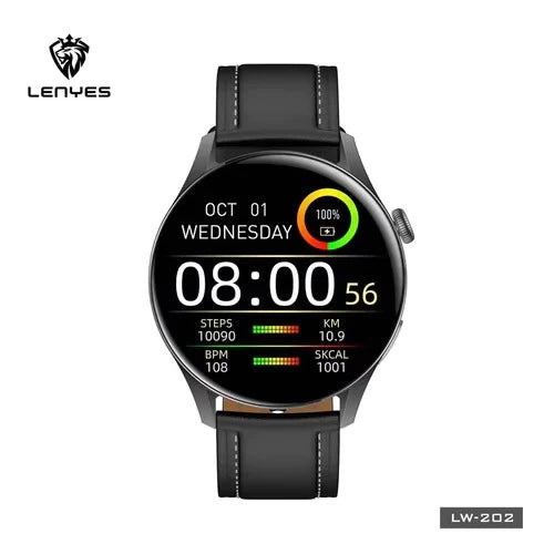 Lenyes Smart Watch 5.2 Wireless Calling 3-10 Dyse Usege Time