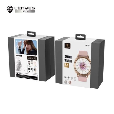 Lenyes Smart Watch 5.1Wireless Calling 3-10 Dyse Usege Time