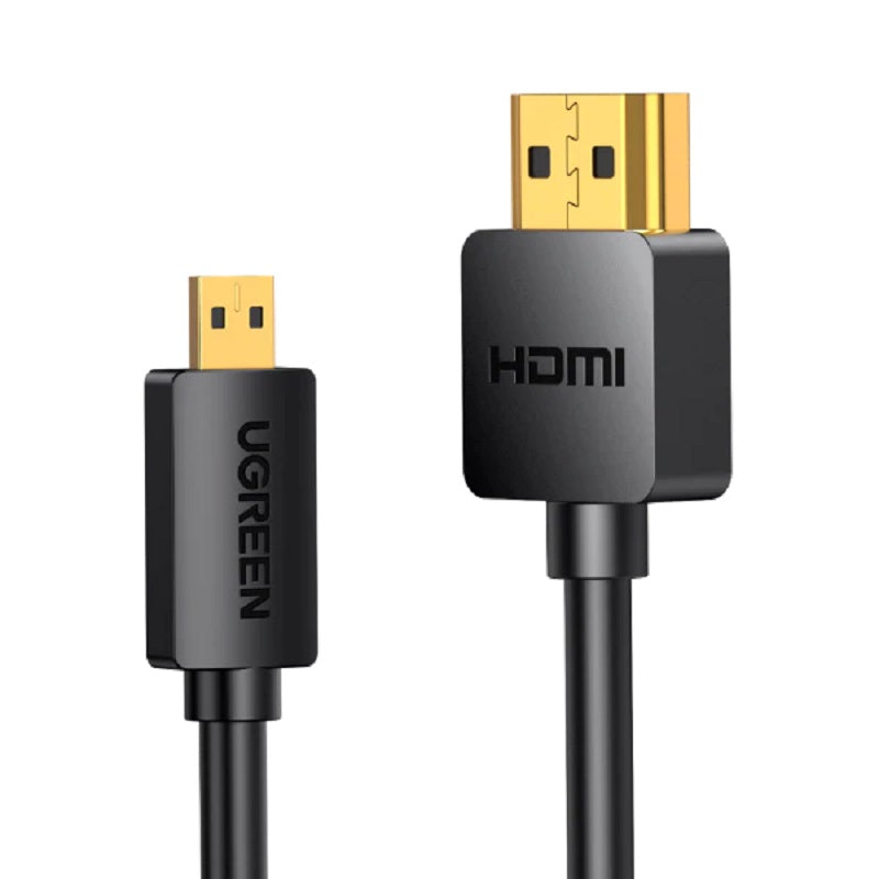 30102/UGREEN Micro HDMI to HDMI Cable 1.5m (Black) Cable / Black / N/A