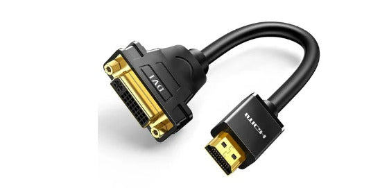 20123/UGREEN HDMI Male to DVI (24+5) Female Adapter (Black) Convertors / Black / N/A