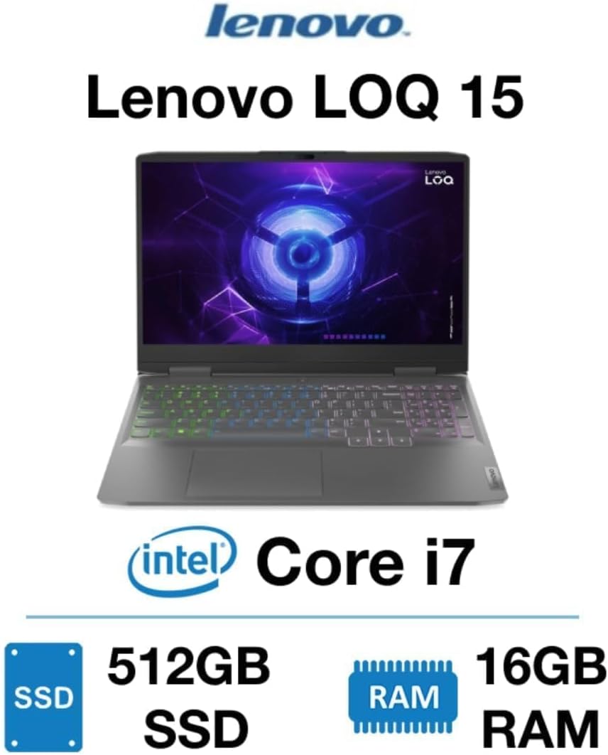 لينوفو Loq15 Intel Core I7-13620H/512 جيجابايت