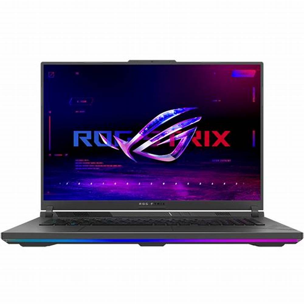 لابتوب ايسوس ROG Strix G814JVR-N6044 بمعالج i9-14900HX، ذاكرة 16 جيجابايت وقرص 1 تيرابايت اس اس دي، شاشة 18 إنش، ويندوز 11