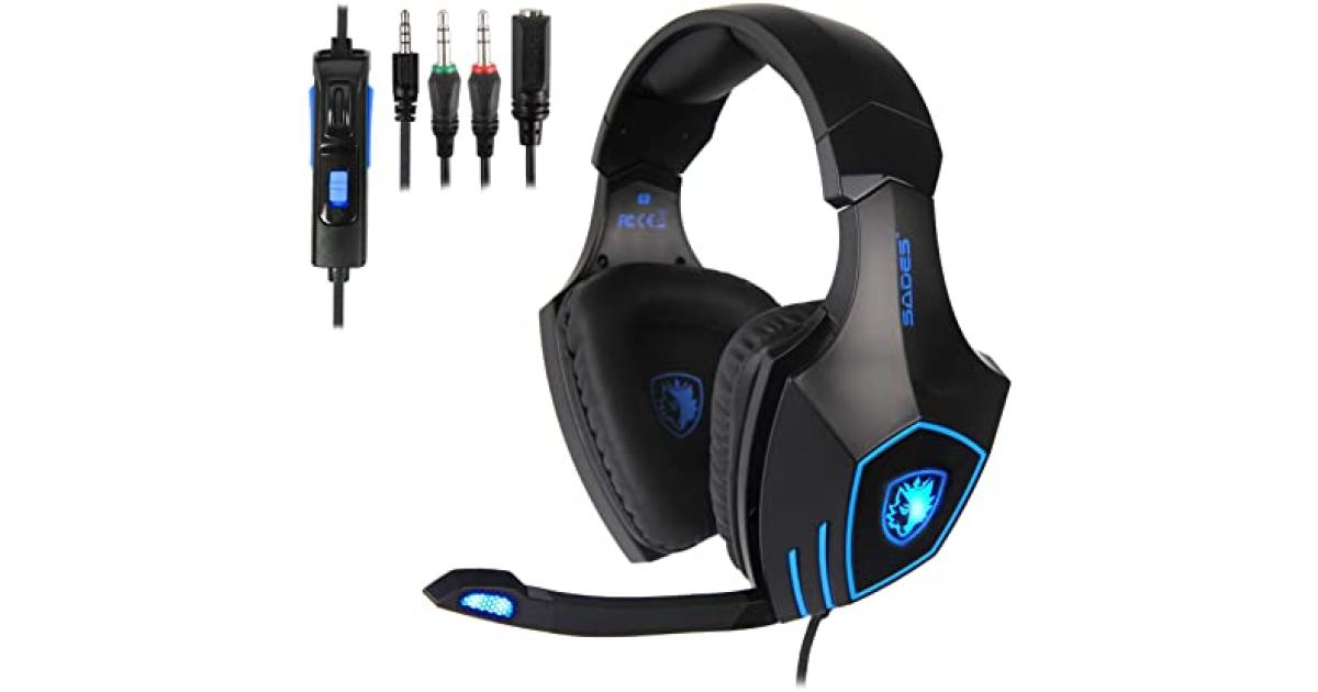 Sades Ps4 Headset Sa -R9-7.1Sounround