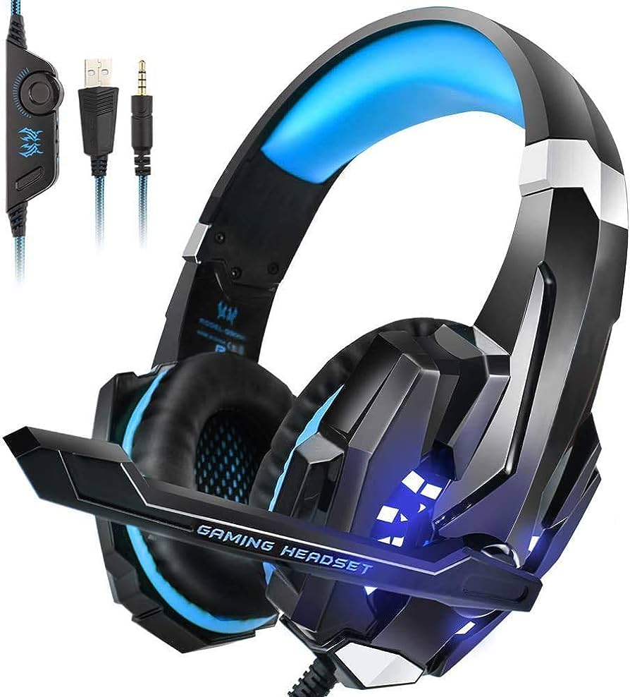 G-9000/KOTION HEADSET G9000 GAMING HEADPHONE / Black / Wired