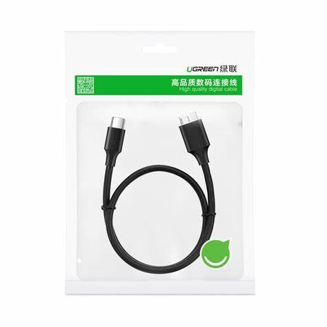 20103/UGREEN 20103 USB-C to Micro B Cable M/M 1m (Black) Cable / Black / N/A