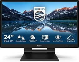 Philips Lcd 242B9T 24 Touch Screen Fhd Ips 10-Point Capacitive Touch Usb 3.1 Hub Speaker