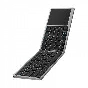 Wiwu Foldable ToucHpad Keyboard For Windows/Ios/Android - Steel Grey