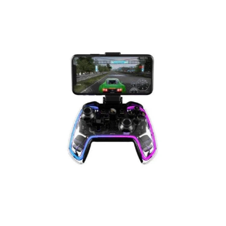 HAVIT Transparent RGB Gamepad, Black