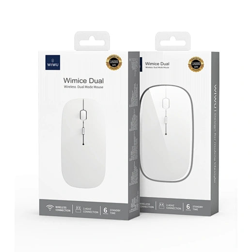 Wiwu Wireless Mouse Dual-Mode, White