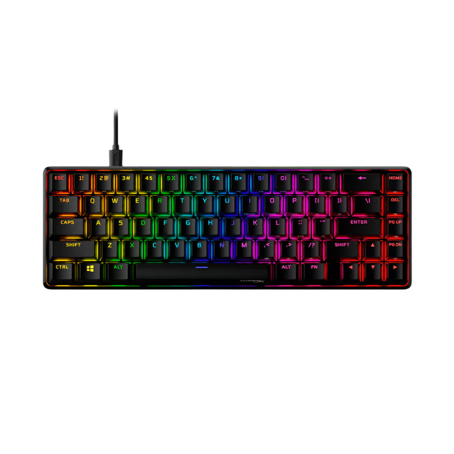 HyperX Mechanical Gaming Keyboard, Compact 65% Form Factor, Linear Red Switch HyperX Mechanical Gaming Keyboard, Compact 65% Form Factor, Linear Red Switch