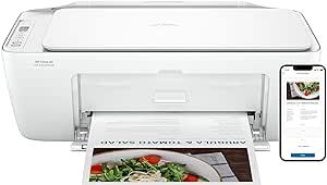 60K47C/HP DJ IA 2875 AiO Printer YES / WHITE /  Print scan copy