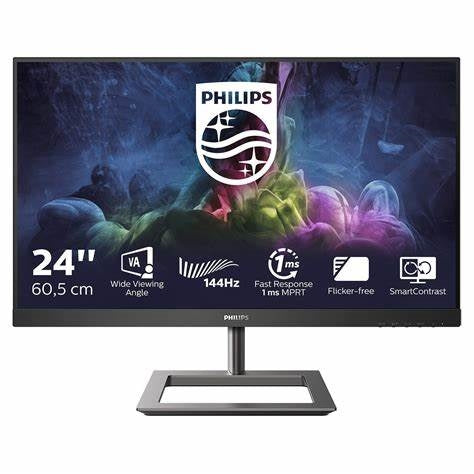 Philips 242E1/Philips 242E1GAJ 23.8" 1920 x 1080 (FHD) VA 144Hz 1ms AMD FreeSync™ Premium Flat Gamin Case / Black / N/A