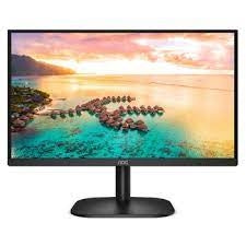 24B2XHM /AOC 24" MONITOR (VGA,HDMI) 1920X1080@75 Monitor / Black / 24 INCHES