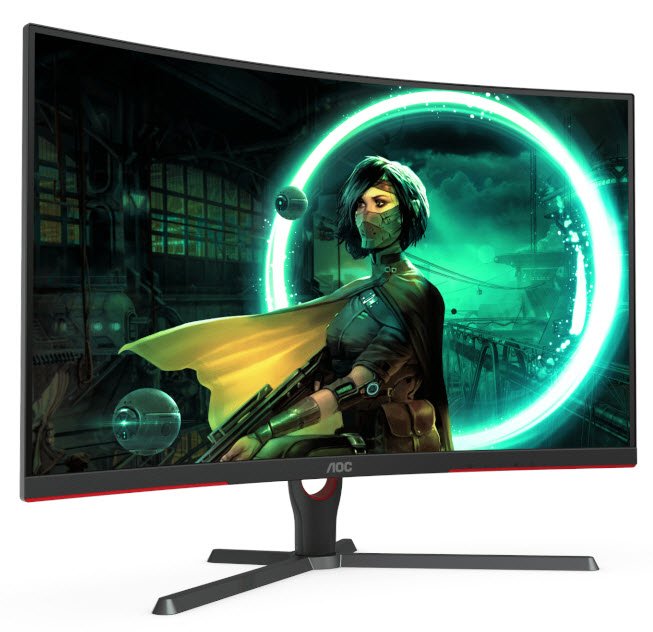 C32G3E/89/AOC 31.5" CURVE 165HZ 1MS FHD 31.5" / FHD / 165Hz