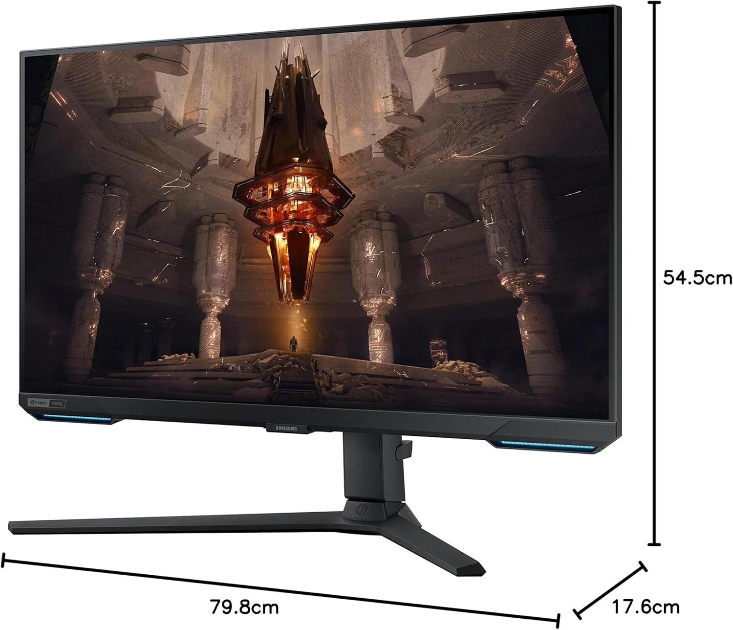 Samsung Gaming Monitor Odyssey G7 Smart Tizen 32Inch, Flat Monitor, IPS 4K UHD 144Hz