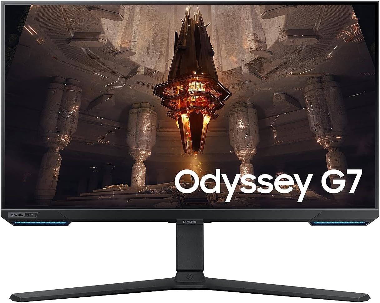 Samsung Gaming Monitor Odyssey G7 Smart Tizen 32Inch, Flat Monitor, IPS 4K UHD 144Hz