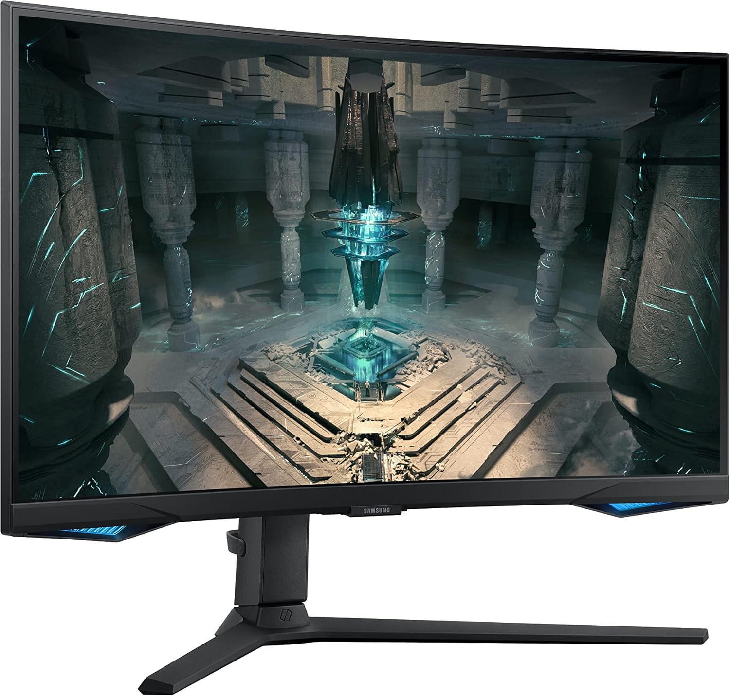 Samsung Gaming Monitor Odyssey G6 Smart Tizen 27Inch, Curved Monitor, 2K 240Hz