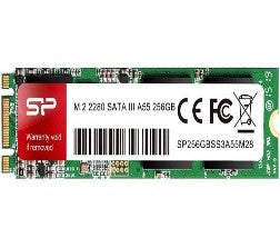 SP-SSD-M.2-256GB-A55/SILICON-POWER M.2 Hard Disk 256GB 256GB / EXTERNAL / SSD