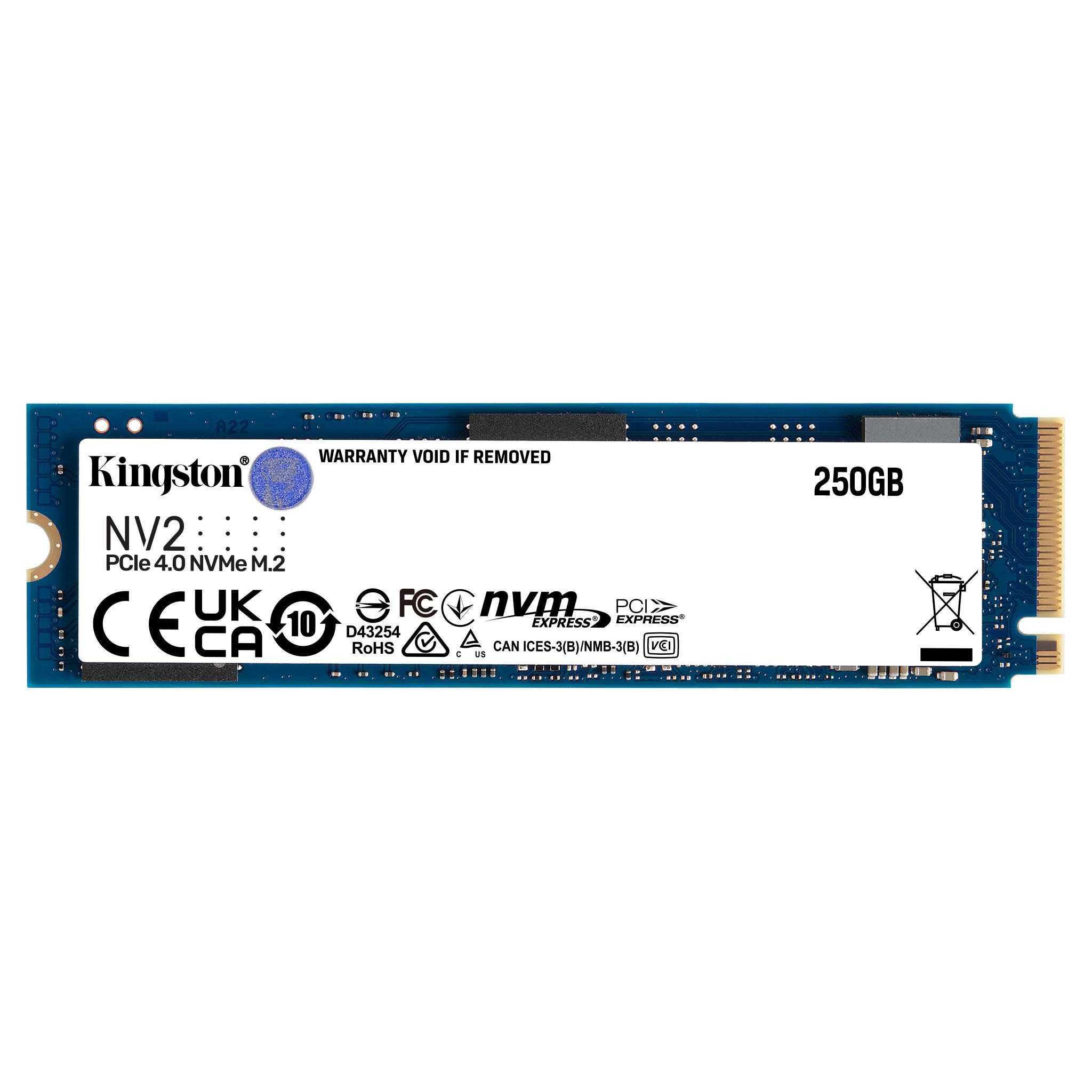 40617329889/KINGSTON / PCLE 4.0 NVME M.2  250 GB Harddisk / Black / N/A