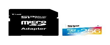 SP-SD-256GB/SILICON-POWER Micro SD  Memory 256GB Retail pack 256GB / MEMORY / CARD